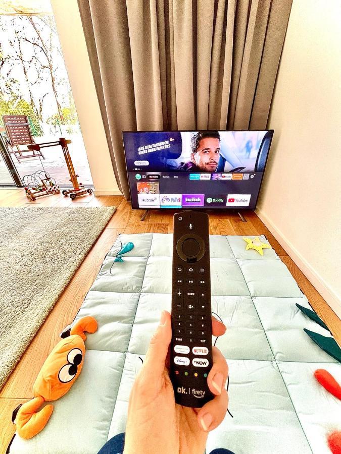 100M2 Fewo Im Haus Am See Mit Garten Bei Potsdam 슈빌로브제 외부 사진