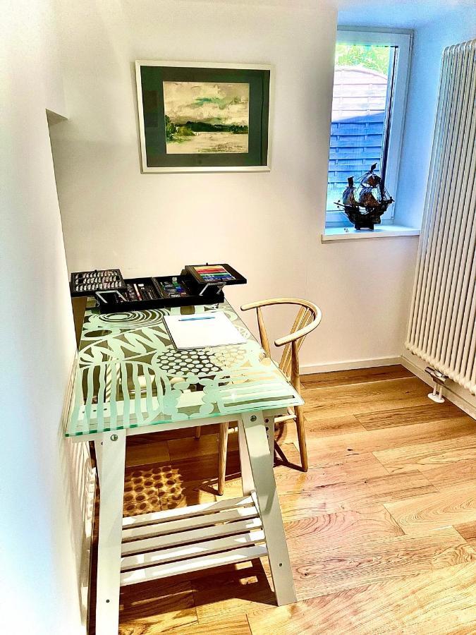 100M2 Fewo Im Haus Am See Mit Garten Bei Potsdam 슈빌로브제 외부 사진
